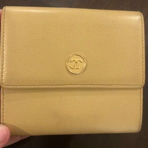 Beautiful authentic Chanel bifold wallet.